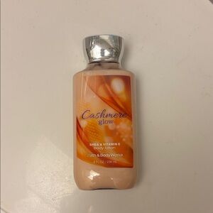 Bath & Body Works Cashmere Glow Body Lotion - Orange and Silver